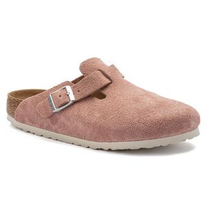 Birkenstock Boston Soft Footbed Pink
Clay Suede Clog (Narrow)